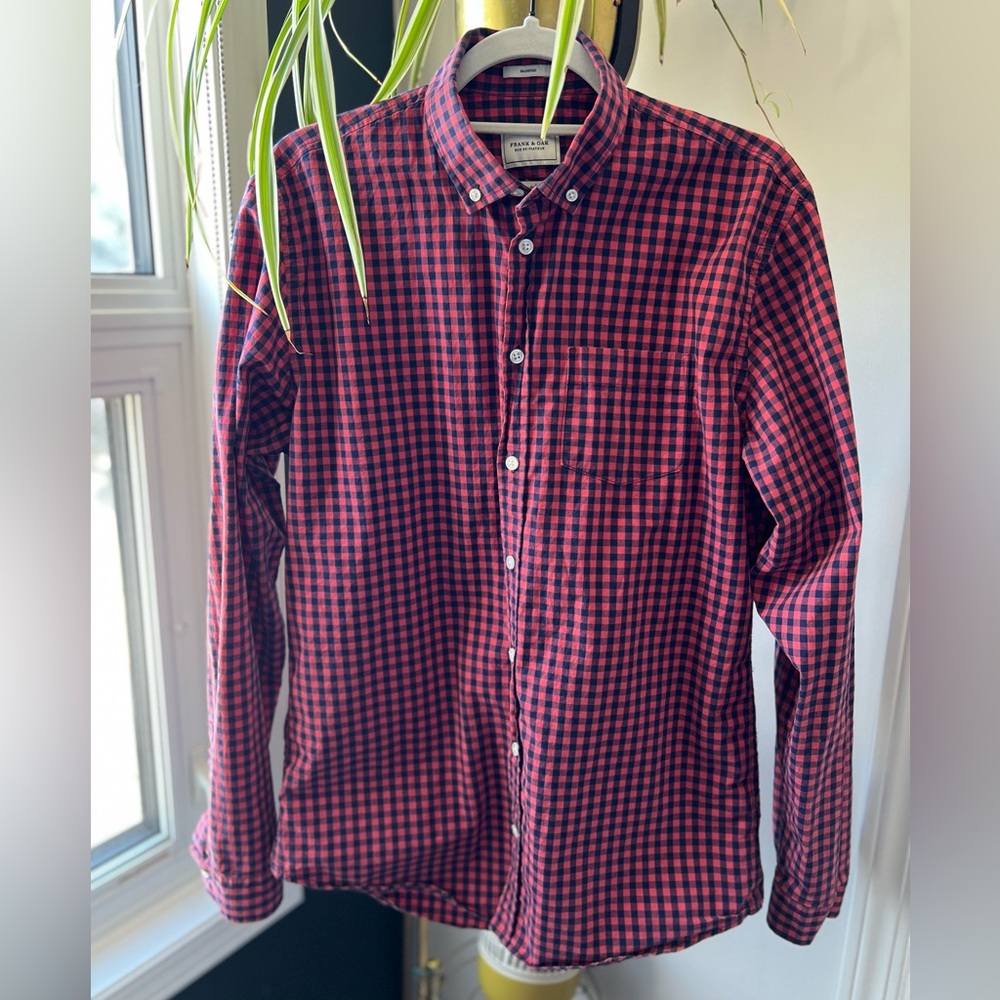 Men’s Frank and Oak Bradford Button Down Shirt - L